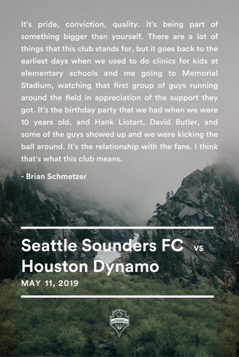 Sounders FC vs Houston Dynamo 2019