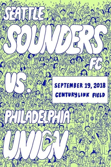 Sounders FC vs Philadelphia Union 2018