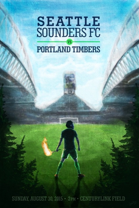 Sounders FC vs Portland Timbers 2 2015