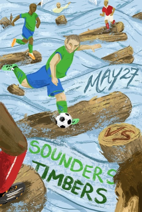 Sounders FC vs Portland Timbers 2017