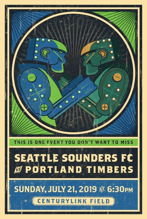 Sounders FC vs Portland Timbers 2019